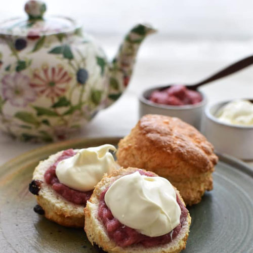 Mother's Day Cream Tea from The Whitebrook Restaurant